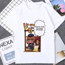 Men's T Shirts Fate Apocrypha Tshirt FGO Grand Order Mobile Game Fans Printed T-shirt Harajuku Style Summer Casual Fashion Loose Man Tees