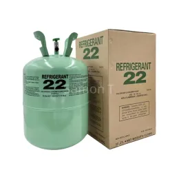 vendita all'ingrosso Refrigerante R22 Serbatoio da 30 libbre Refrigerante Nuovo sigillato in fabbrica per condizionatori d'aria Auto Spedizione a digiuno