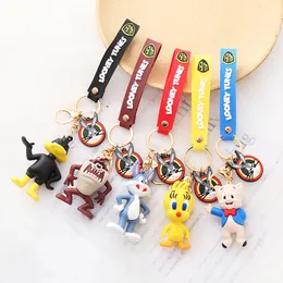 Party Favor Creative fun cute myna doll keychain cartoon pendant trendy bag pendant small gift