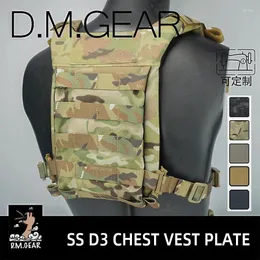 Hunting Jackets DMGear Universal SS D3 Series Back Plate Carrier Tactical Vest Chest Rig Panel