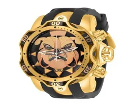 Undefeated Reserve Venom Mens Quartz Watch 525mm Stainless Steel Waterproof Chronograph Invincible Luxury Watch Invicto Reloj De 7615638