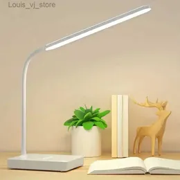 Book Lights LED Table Lamp Dimmable Touch Night Light Eye Protection Foldable Table Lamp USB Rechargeable Study Reading Light Bedside Lamp YQ231130