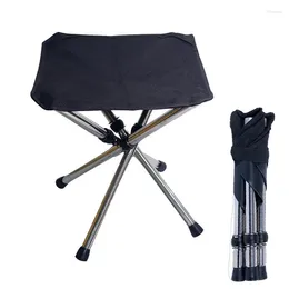 Camp Furniture Outdoor Chair Camping Portable Folding Aluminum Foldable Fishing Stool Seat Hiking Tools Picnic