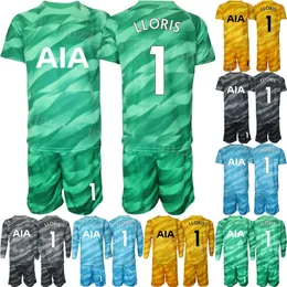 Club Team GK Manga Longa Futebol 1 Hugo Lloris Jersey Set Goleiro 20 Fraser Forster 40 Brandon Austin 13 Guglielmo Vicario Camisa de Futebol Kits 23/24 Mens Kids ReCi