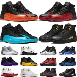 Men Basketball Shoes Stealth Playoffs Royalty Black Taxi Utility Indigo Reverse Flu Game Reverse Concord Mens Trainers Outdoor Sports Sneakers With Box