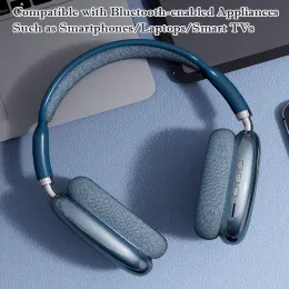 P9 Bluetooth sem fio com fontes de cancelamento de ruído de microfone Sons estéreo Earphones Sports Sports Gaming Headphones