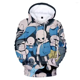 Men's Hoodies Under Tale Sans 3D Printed Pullover Hoodie Sweater Sweatshirt Outwear For Kids Adults