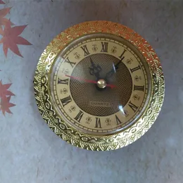 كامل 5pcs لون الذهب القطر الخارجي 92 مم مدمج Quartz إدراج Clock Clock التثبيت DIY 276U