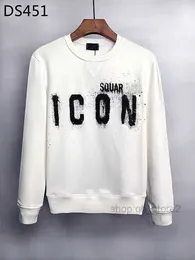 Designer Hoodie Italy fashion Sweatshirts Autumn Print D2 DSQ ICON GG Hoodie Male Top Quality Cotton Dsquare Men's Hoodies & Sweatshirts Tops 4 S2BY