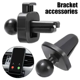 Upgrade Universal 17mm Ball Head Holder Base Car Dashboard Mount Anti-skid Fixed Air Vent Stand for Phone Holder Bracket Car Accessories