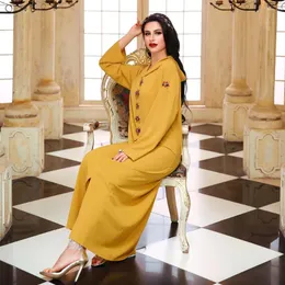 Ethnic Clothing Fashion Dress For Women Handmade Diamond Hooded Robe Muslim Abaya Middle East Southeast Asian Women's Dubai Islamic