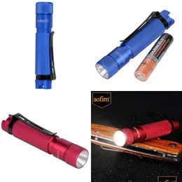 Flashlights Torches Sofirn C01 Special Mini Led Flashlight Aaa High 95 Cri 3400K Keychain Hat Light 6 Colors L221014 Drop Delivery Spo Dhgt5