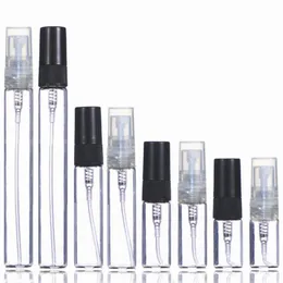 2ml 3ml 5ml 10ml Plastic/Glass Mist Spray Perfume Bottle Small Parfume Atomizer Travel Refillable Sample Vials Phktj