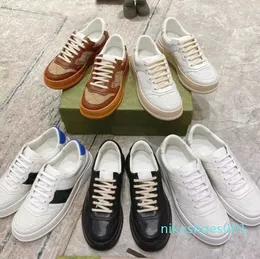 Män kvinnor casual skor screener serie webbing sneakers fritid sko scarpe mode canvas läderälskare sport tennis sneakers