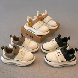 Sneakers Baby Breattable Sport 2024 Barn Anti Slip Wear Resistant Casual Shoes Girls Pojkar Kids Toddler Storlek 21 30 231129