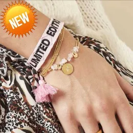 2021 Moda Mulheres Bracelet Gift Cotton Amizade Bracelect