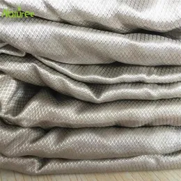 50cm 145cm Silver Fiber EMF RFID EMI RF Blocking Radiowave Microwave Shielding Fabric Faraday Earthing Grounding T200812314f