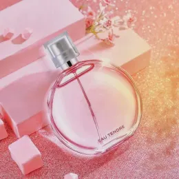 Prezenty świąteczne perfumy eau 100 ml szansy dziewczyna różowa butelka Kobiety spryskiwać dobry zapach długotrwały zapach dany szybki statek