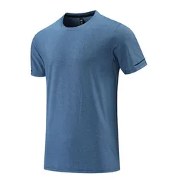 LL-R611 New style Men Yoga Outfit Gym T shirt Exercise Fitness Wear Sportwear Trainning Basketball Running Ice Silk Shirts Outdoor Tops