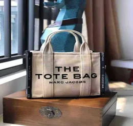 Original Quality Tote Bag Marc039s Jacob Designer Bags Woman039s Handbag Mj Spot Mini Jacquard Canvas Letter Shoulder Messen2203697