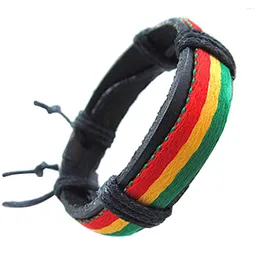 Charm Armband Stylish Armband Wrist Decoration Strap Mens Colorful Wristband Ornament Ethnic Style Armbands unika