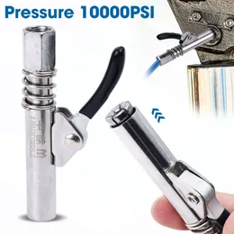 Upgrade Upgrade Automobile Grease Gun Coupler Mini Manual Pump Head 10000PSI Syringe Lubrication Nozzle Oil Filling Tool Grease Injector Nipple