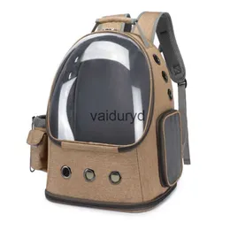 Cat Carriers Crates Houses Carrier Backpack Space Capsule Bubble Breathable Portable Pet for Small Dogs Travel and Hikingvaiduryd