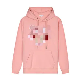 Hoodie Sweatshirts النساء الخريف/الشتاء الجديد الأكمام الطويلة الطويلة السحب على قمم سترة من النوع الثقيل مقنعين فضفاضة