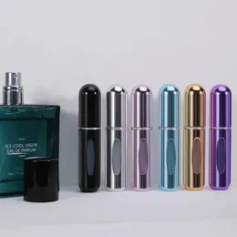 1PC 5ml 8ml Nachfüllbare Kleine Fläschchen Top Qualität Parfüm Spray Container Aluminium Flasche Leere Werkzeug Reise Flüssigkeit flaschen