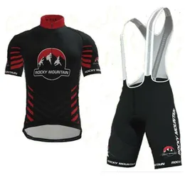 2023 Pro Team Rocky Mountain Cycling Jersey 통기성 Ropa Ciclismo 100% 폴리 에스테르 저렴한 클로스-쿨 맥스 젤 패드 Short316Z