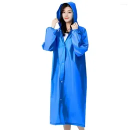 Impermeabili Escursionismo Turismo all'aria aperta Pioggia Viaggi Impermeabile Poncho impermeabile con cappuccio unisex Cappotto impermeabile Forniture universali addensato