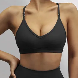 Bras Yoga Sports BRAS Kobiety Upraw Top Oddychający joga stanik szokujący trening siłowni Top dla fitness damska bielizna push ups sport 231129