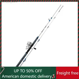 Rc Boat Fishing Pole Ozark Trail Grit Stick 8 Foot Golf Grip Rod Reel Combo  Complete Set Tackle With From Daisyya_store, $49.89