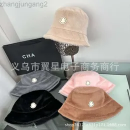 Designer Monclears Beanie Monclair Neue beliebte Kaninchenhaar weiche und klebrige mongolische Fischermütze für Kinder Ins aus einem bestimmten Buch Gleiche koreanische Version von Warm Ba