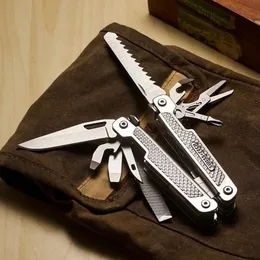 Tang Swiss Tech Folding Multitool Schiers 13/15 W 1 narzędzie wielofunkcyjne ze stali nierdzewnej Idealne do kempingu na naprawę na zewnątrz