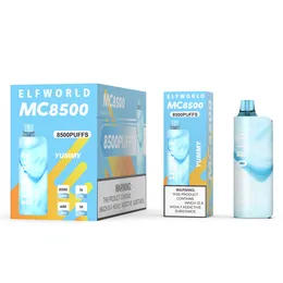 Elfworld MC8500 OS5000 M05000 Предварительно заполненный Puffbar Disposable Pro Max 0%2%5% Big Smok Bar Wape Solus 6000 9000 10000 12000 15000 Pod Производитель жидкости для электронных сигарет Turbo Ultimate