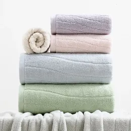 Bath Towel 1/2/3PCS 35X75CM Face Towel Adult Bathroom Bath Towel Set Cotton Men Women Soft Absorbent Beach70x140CM Wrapped Towel Children 231129