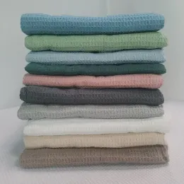 Hurtowe ubrania czyszczące Święta Święta Dziękczynienia 100% bawełniane ręczniki herbaciane w 10 kolorach miękki ręcznik kuchenny 45 x 65 cm LL