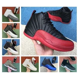 Quality High 12 12s Basketball Shoes Men Shoes Gym Red Reverse Taxi Game Royal French Blue Fiba Mens Trainers Sports Sneakers Trainers 7-13
