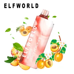 Wholesale Big Puff Elf World Mc8500 8000 Puffs Custom 5% 2% 0% Nic Disposable Vape pen with Mesh Coil