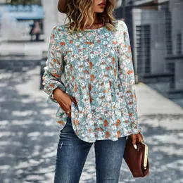 Women's Blouses Loose Button Down Shirt Womens Baseball Long Sleeve Female Casual Floral Shirts Glow In The Dark Women