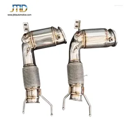 Downpipe For Mini Cooper S F55 F56 Non EU 2014-2023 SS304 Stainless Steel Performance Catless Exhaust System