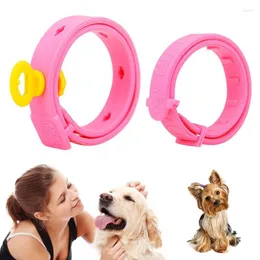 犬の首輪 - ノミと害虫の制御のための調整可能なペットカラー。