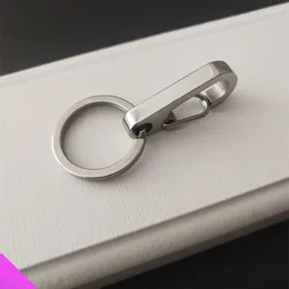 Keychains Keychain Chain Ring rostfritt stål Dagliga nödvändigheter smycken kan anslutas till PO Frame Pendant -produkten