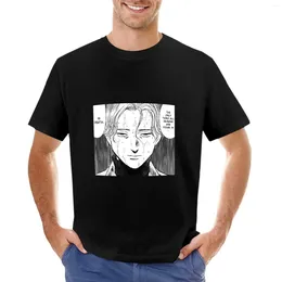 Herren-Tanktops, Johan Liebert-T-Shirt, süße Kleidung, individuelle T-Shirts, Anime-Herren-Grafik-T-Shirts