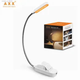 Book Lights Book Light Clip on Amber Rechargeable Reading Light for Bed Clip Light for Kids Dimmable Small LED Night Light Students Computer YQ231130