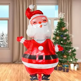 Juldekorationer Santa Claus dekorativ ballong 47 tum Party Decoration Supplies Foil 231130