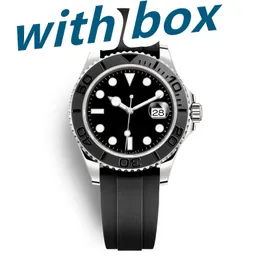 Glide Lock Luxury Ceramic Bezel Sapphire Men Watch 2813 Mechanical Automatic Movement SS Fashion Watch Men's Designer Watches Wristwatches U1New Watch