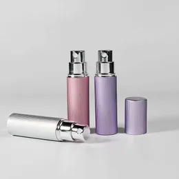 5ml Perfume Glass Bottles Empty Aluminum Atomizer Metal Portable Travel Spray Bottle Vials Skin Care Tool