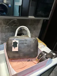 borse miumius di lusso borsa a tracolla borsa firmata Borse a tracolla da donna di moda Borse a tracolla Borse a tracolla Borsa a mano classica Borsa in vera pelle 24 + 22 cm con scatola